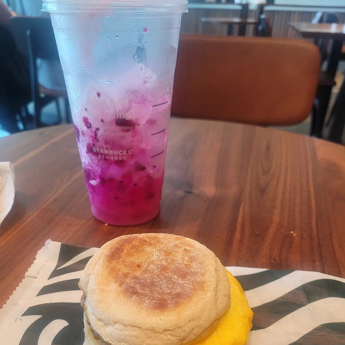 Sausage Egg&Cheddar English Muffin