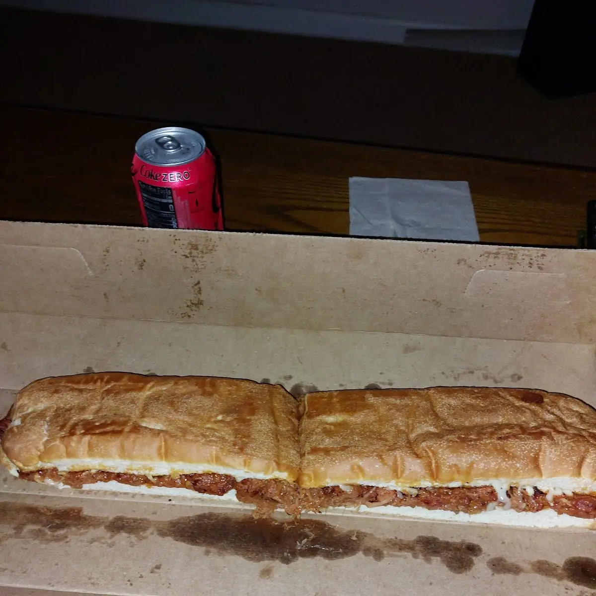 BBQ Pork Half Grinder