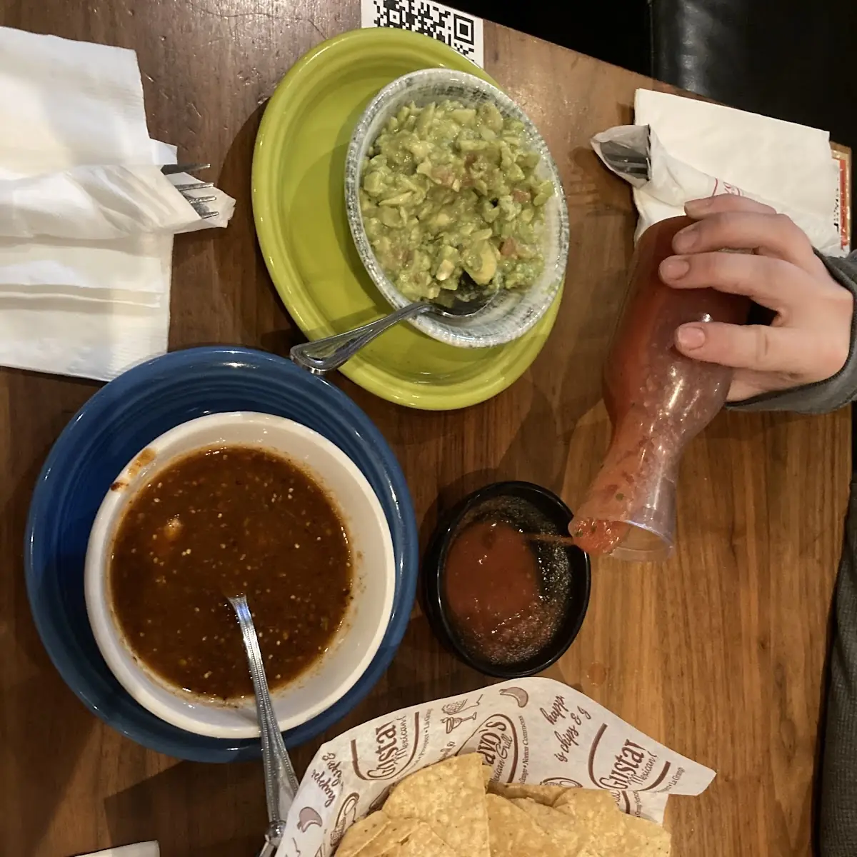 Chips Salsa and Guacamole