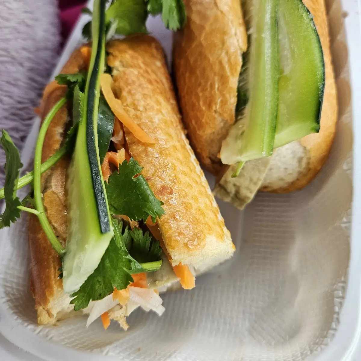 Fried Tofu Baguette