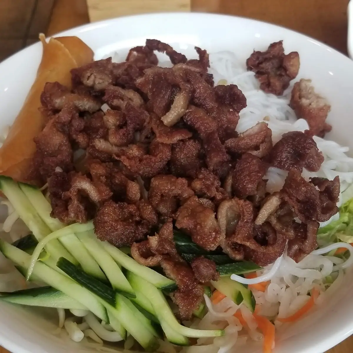 Vermicelli Noodle Bowl With