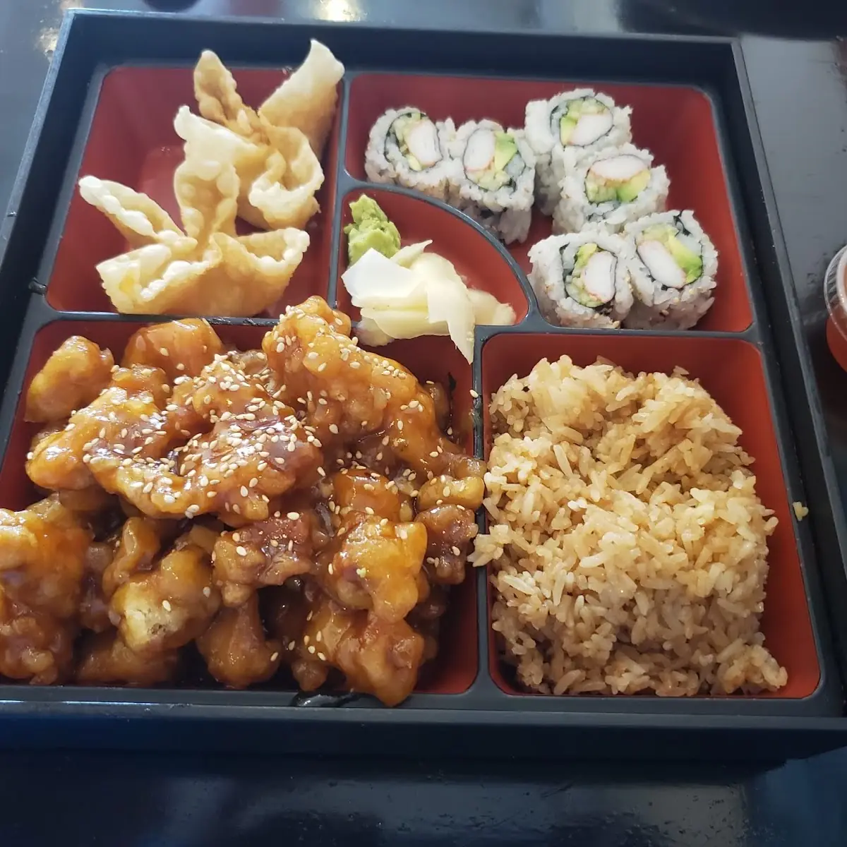 Chicken Hibachi Bento Box