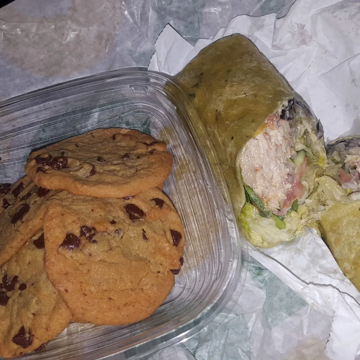 Rotisserie Chicken Caesar Wrap