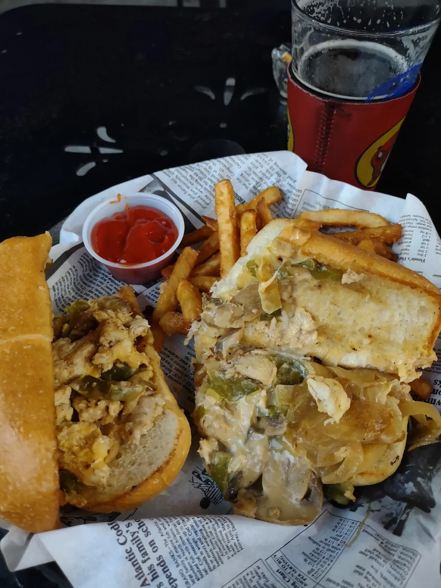 Chicken Cheesesteak Sandwich