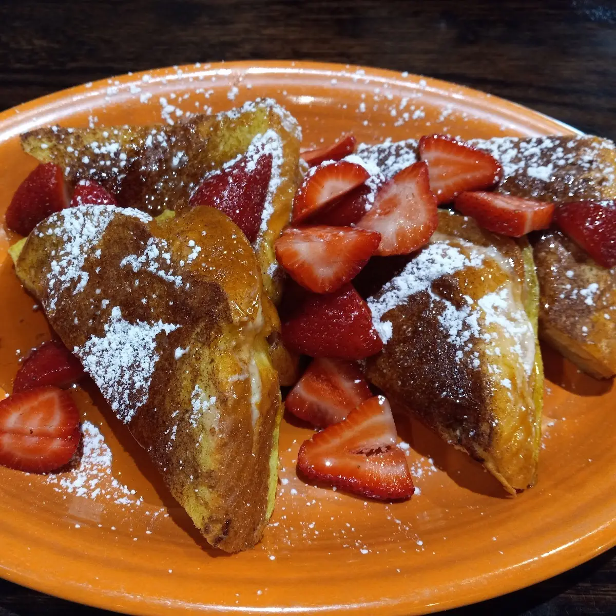 Strawberry Cheesecake Stuffed French Toast