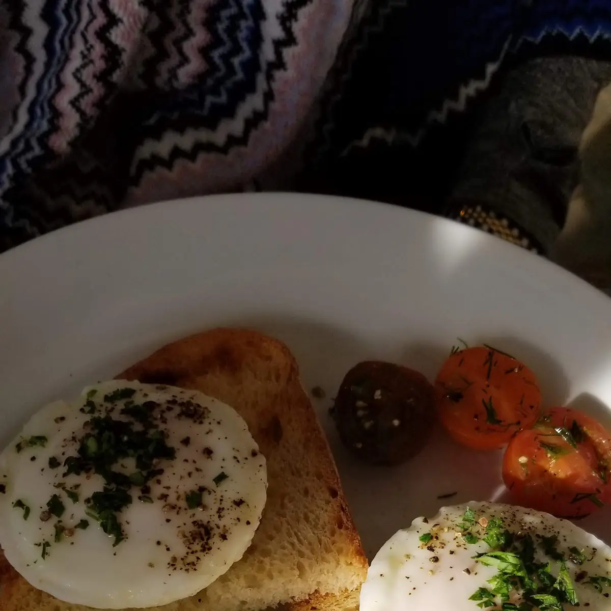 Poached Eggs on Toast