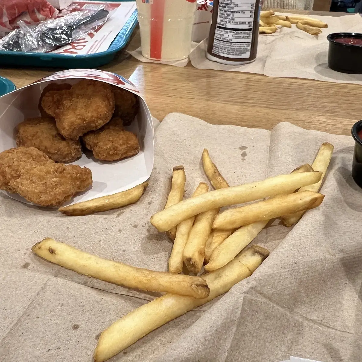 Chicken Nuggets and Fries