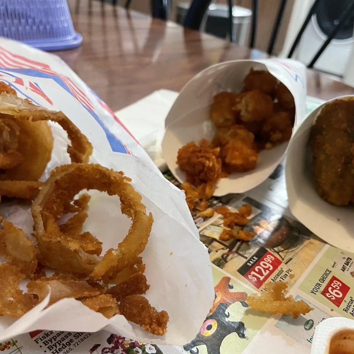 Hand Made Onion Rings