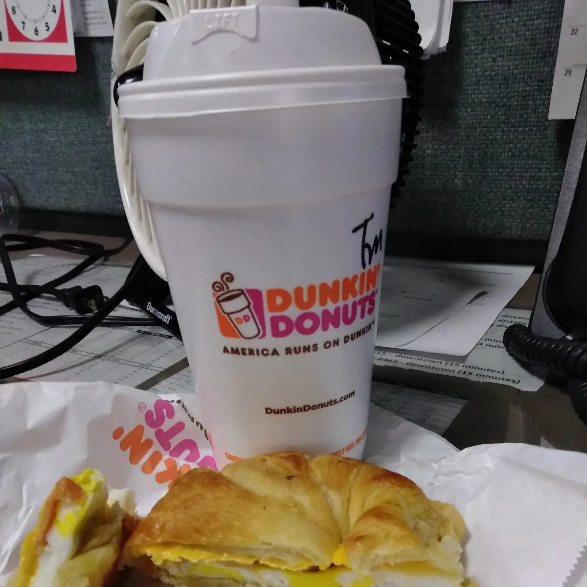 Thin Mint My Favorite Bacon Egg and Cheese Sandwich