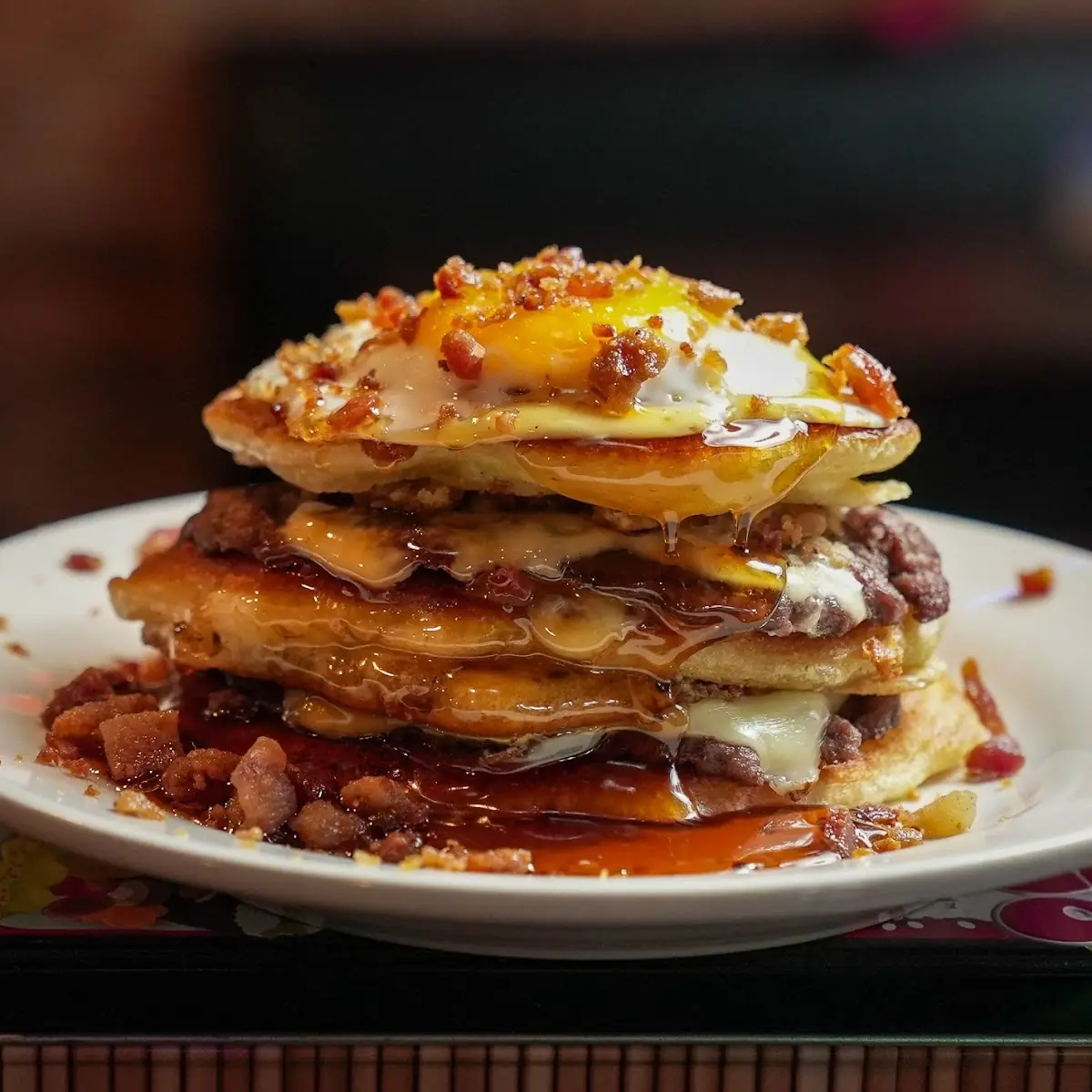 Smash Burger Pancakes