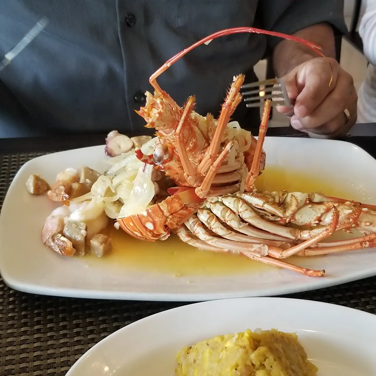 Lobster Stuffee Seafood Platter