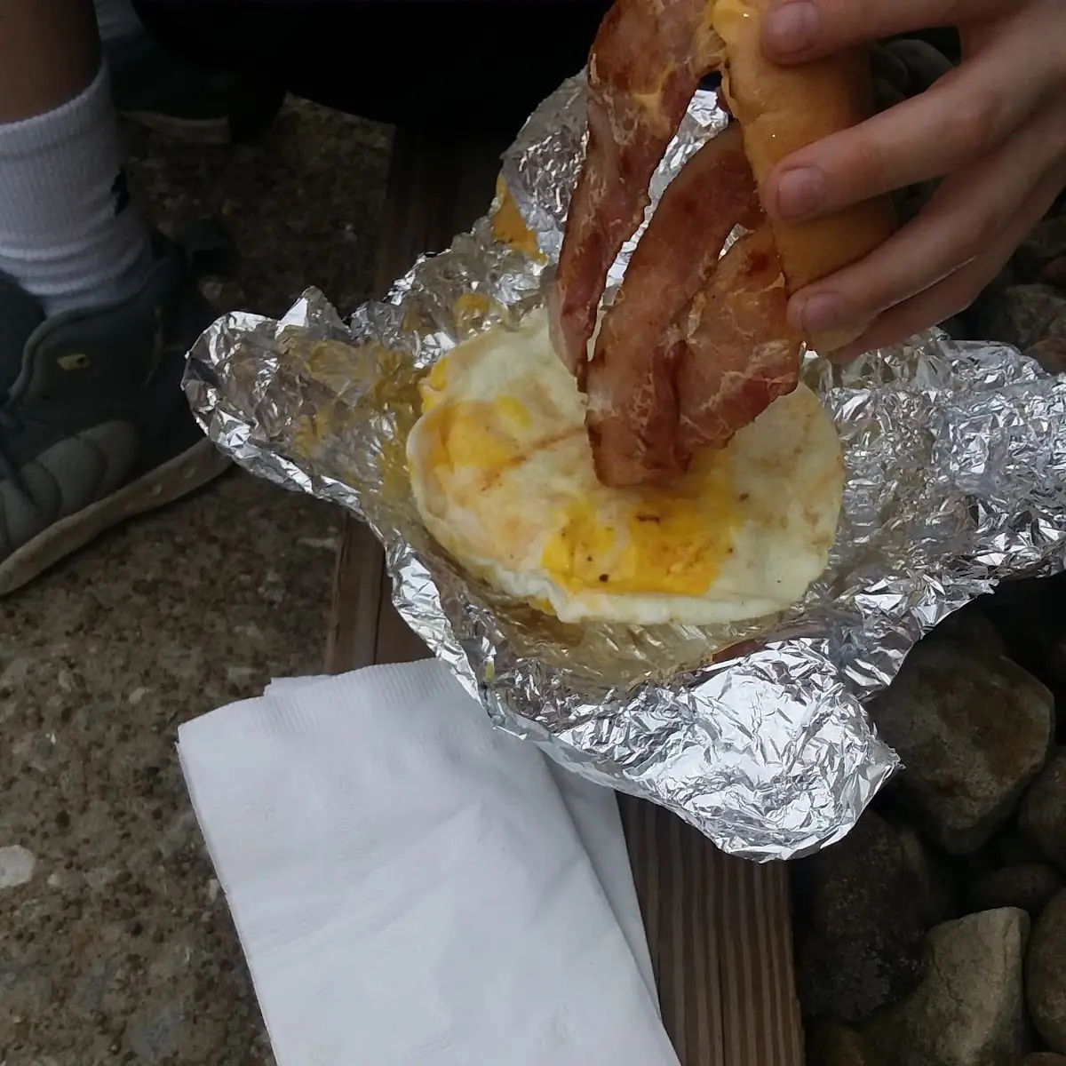Bacon Egg and Cheese Bagel