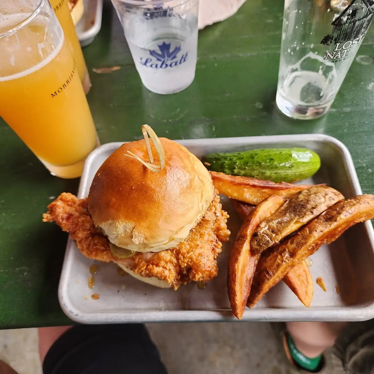 Hot Maple Chicken Sandwich
