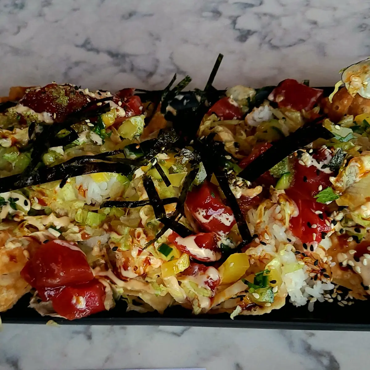 Ahi Tuna Nachos