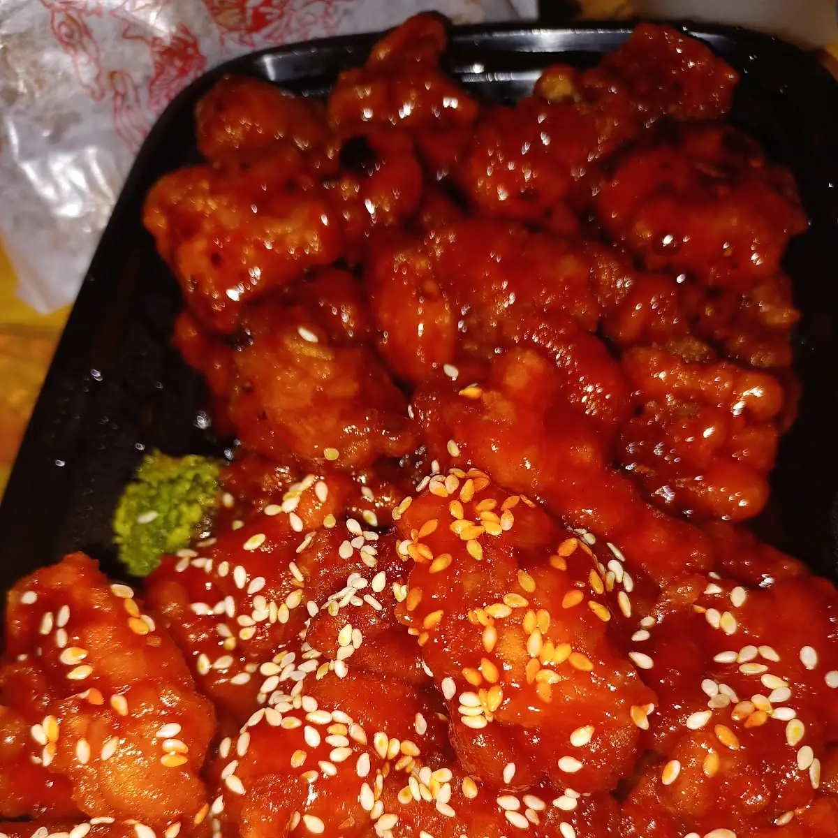 Sesame Chicken and Orange Chicken