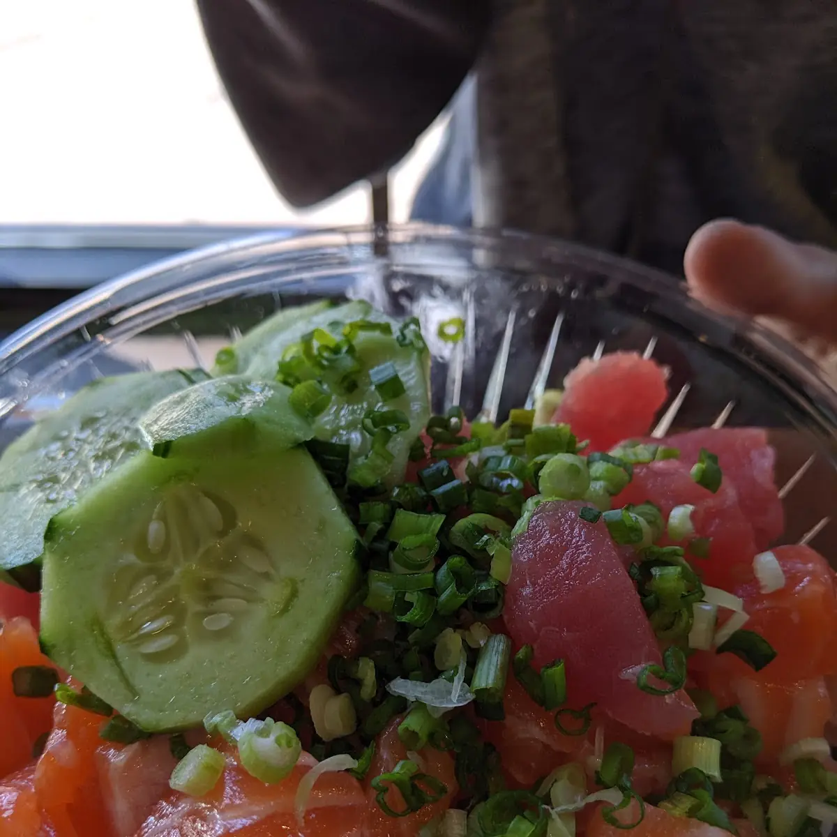 Organic Salmon Poke Bowl