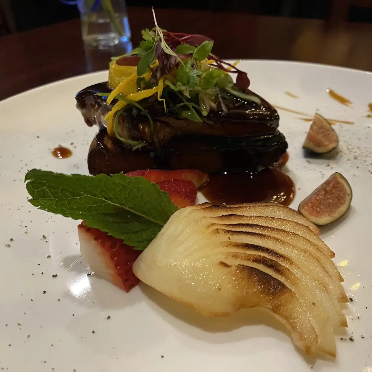 Pan Seared Foie Gras