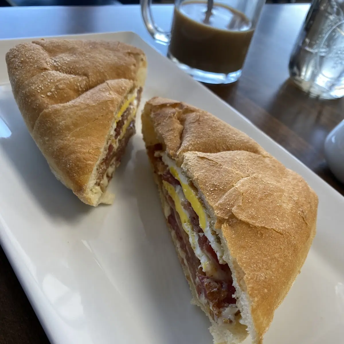 Egg Cheese Bacon Sandwich
