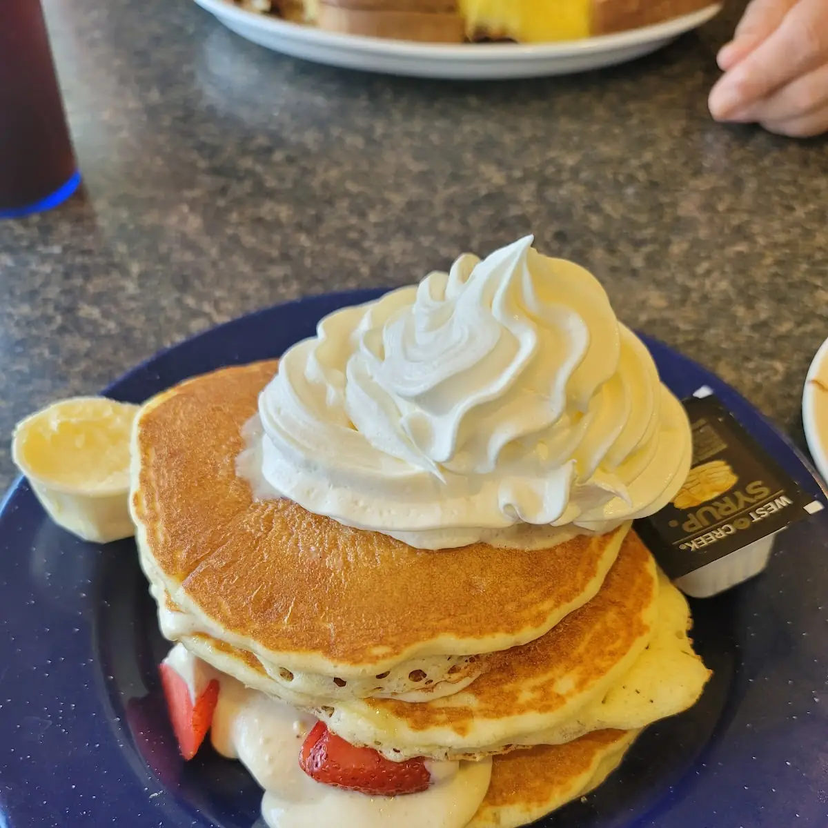 Strawberry Cheesecake Pancakes