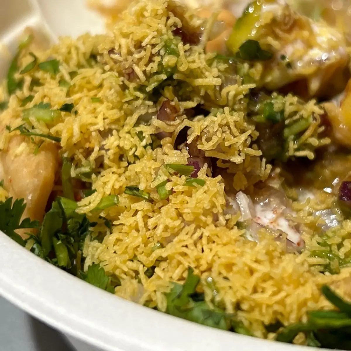 Dhahi Papdi Chaat