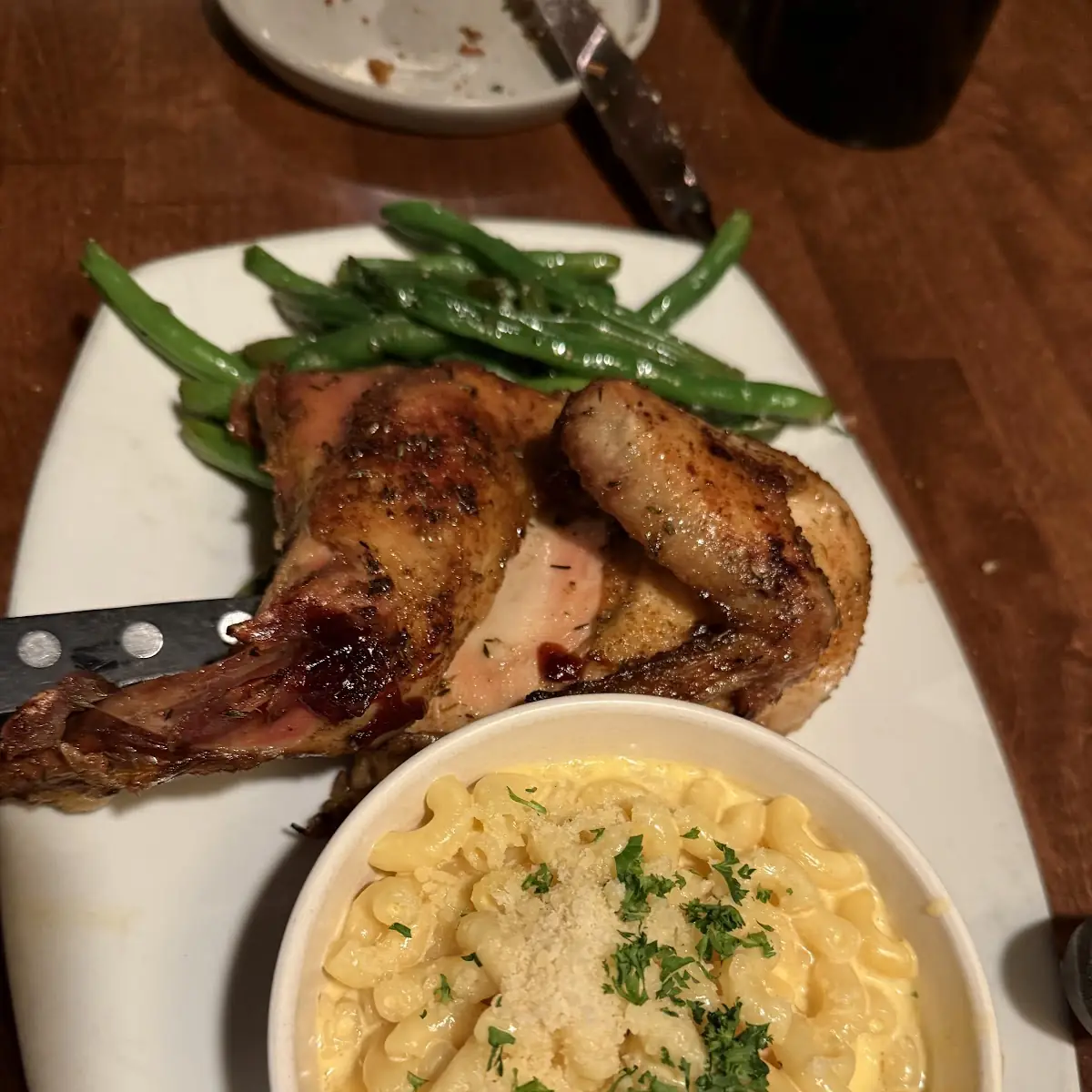 Chicken and Mac N Cheese