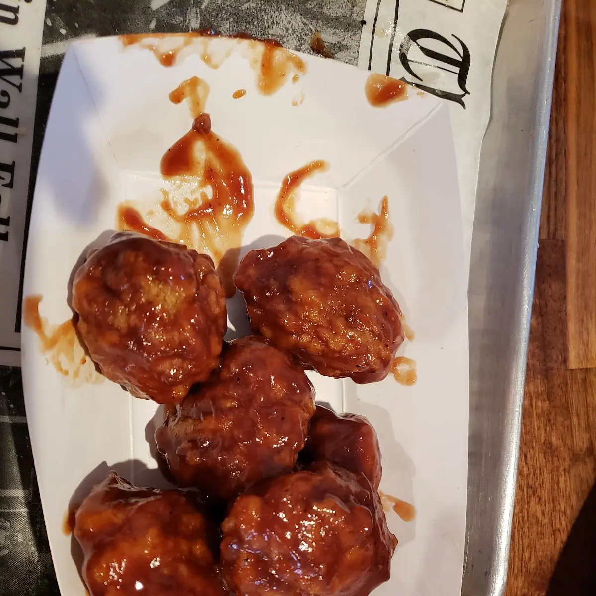Honey BBQ Boneless Wings