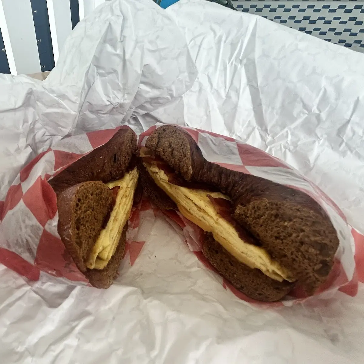 Bacon Egg and Cheese Bagel