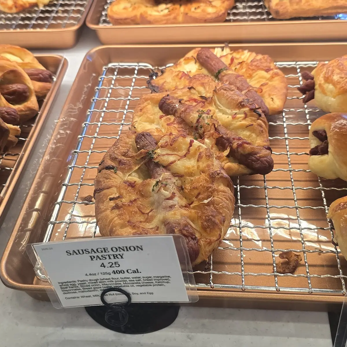 Freshly Baked Pastries and Croissants
