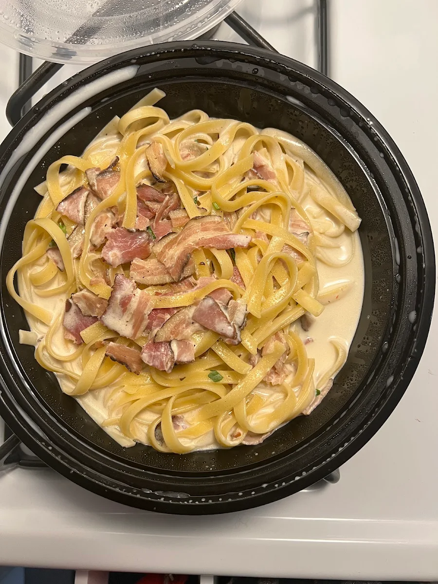 Carbonara Pasta, Al Dente Trattoria