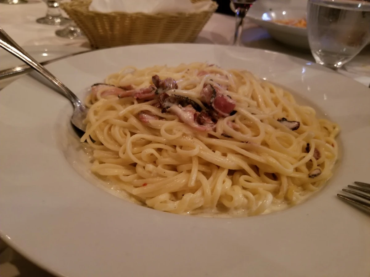 Fettuccini Carbonara, Al Dente Trattoria
