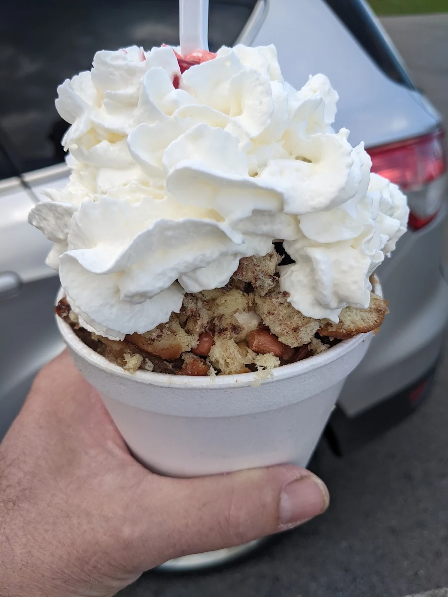 Apple Fritter Sundae