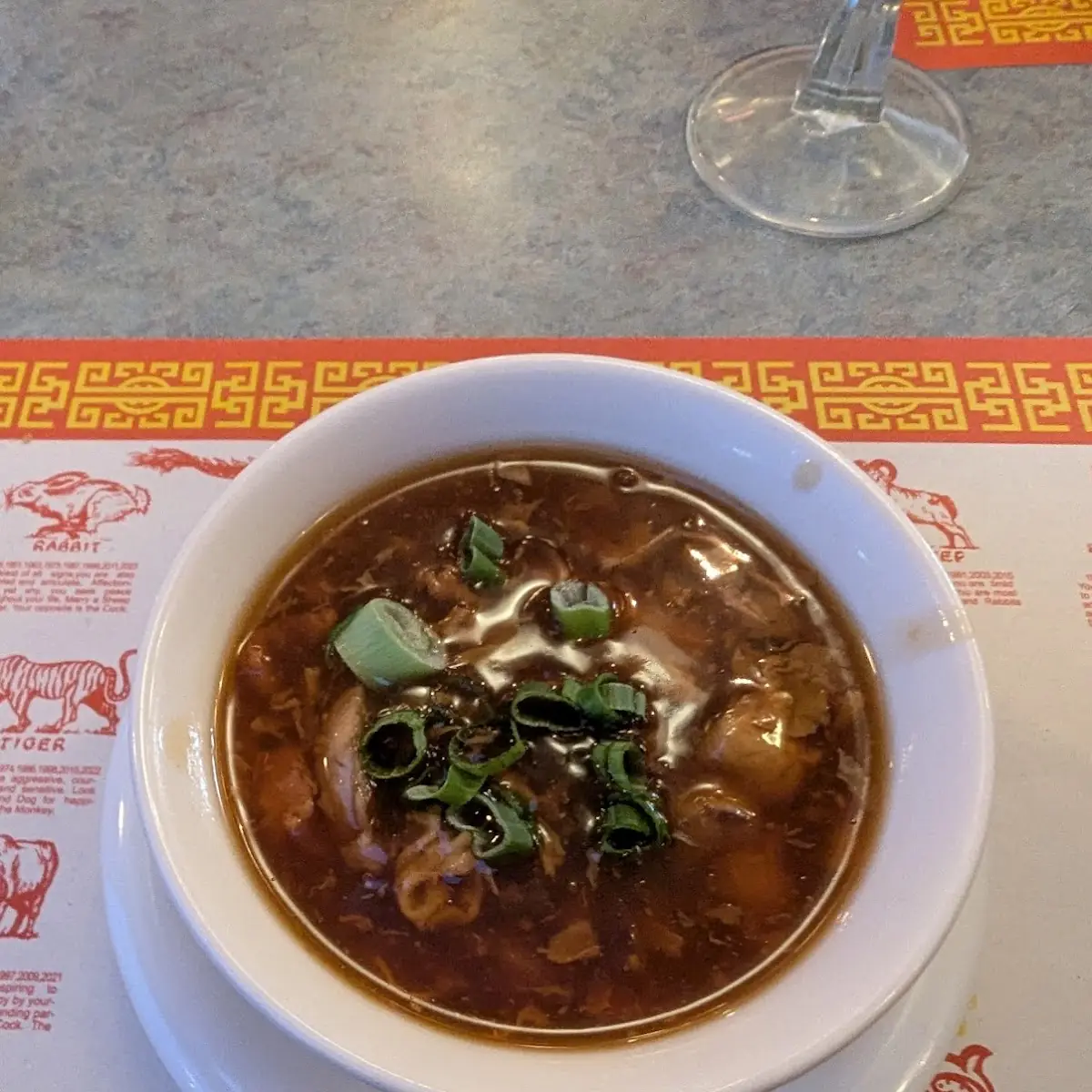 Hot & Sour Soup Hot & Spicy