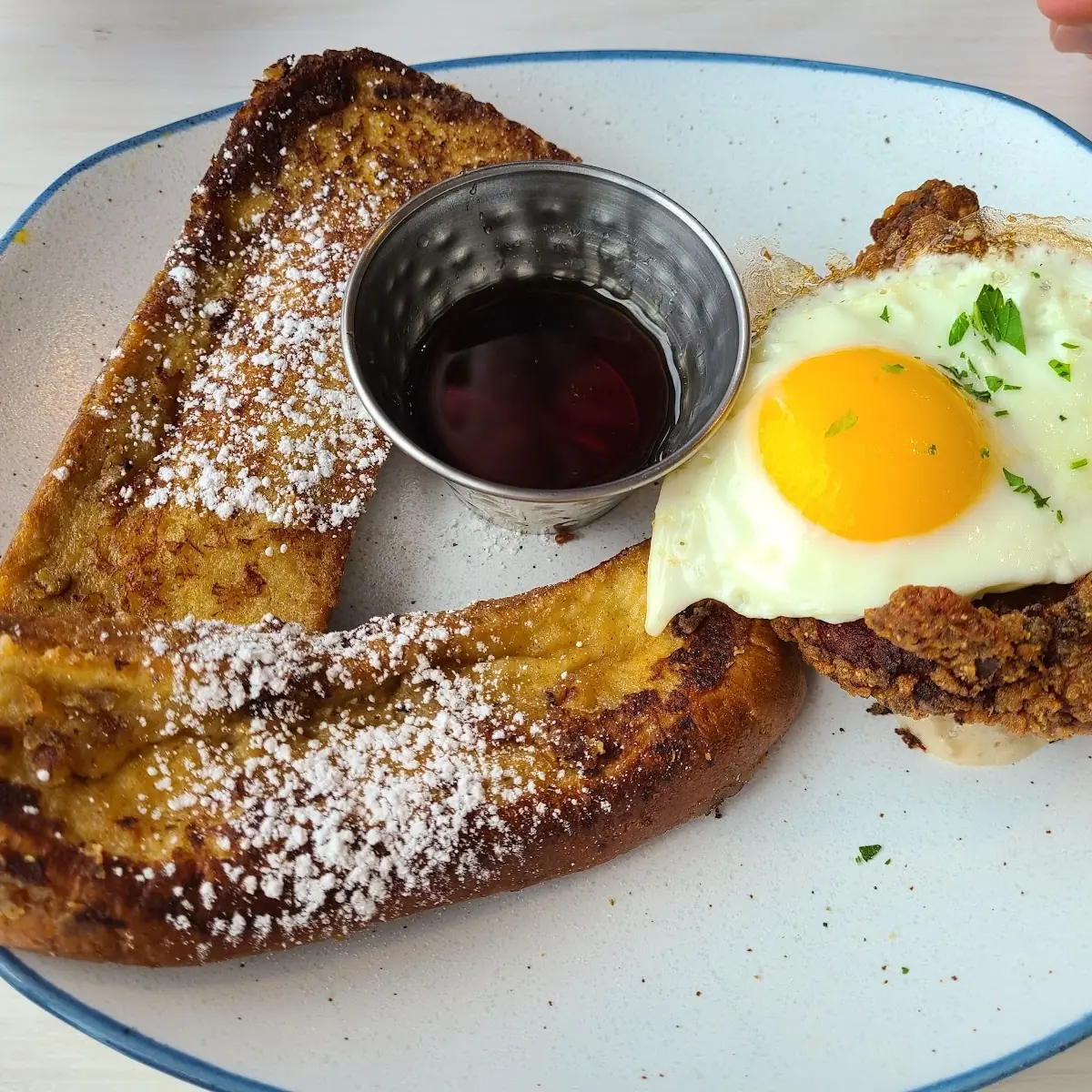 HS New York Strip and Eggs