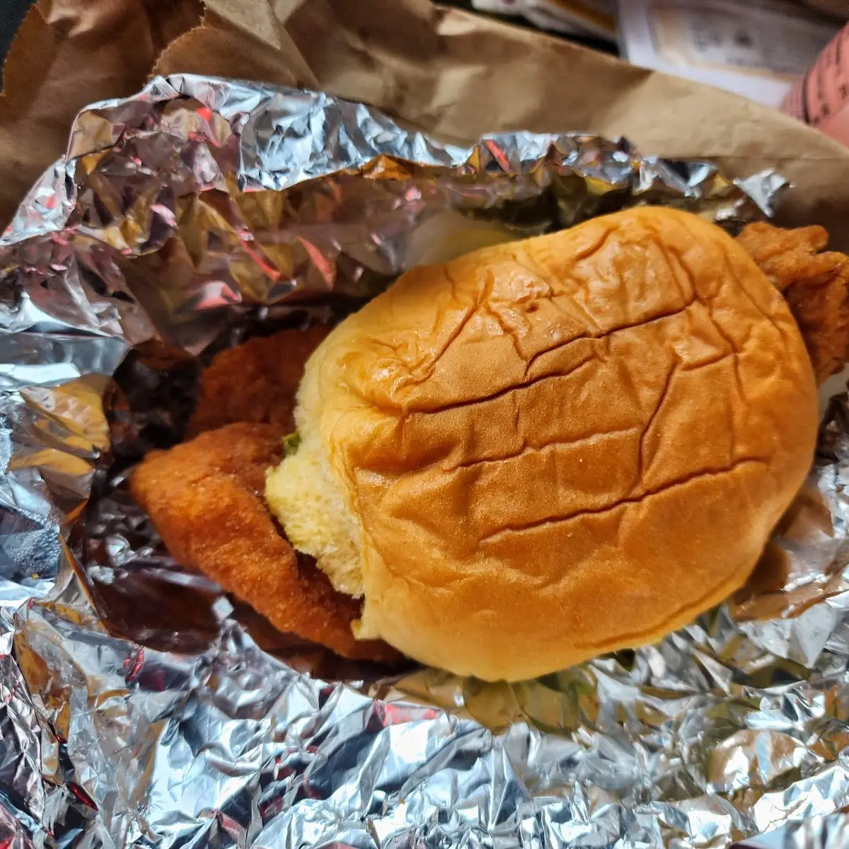 Catfish Sandwich to Go