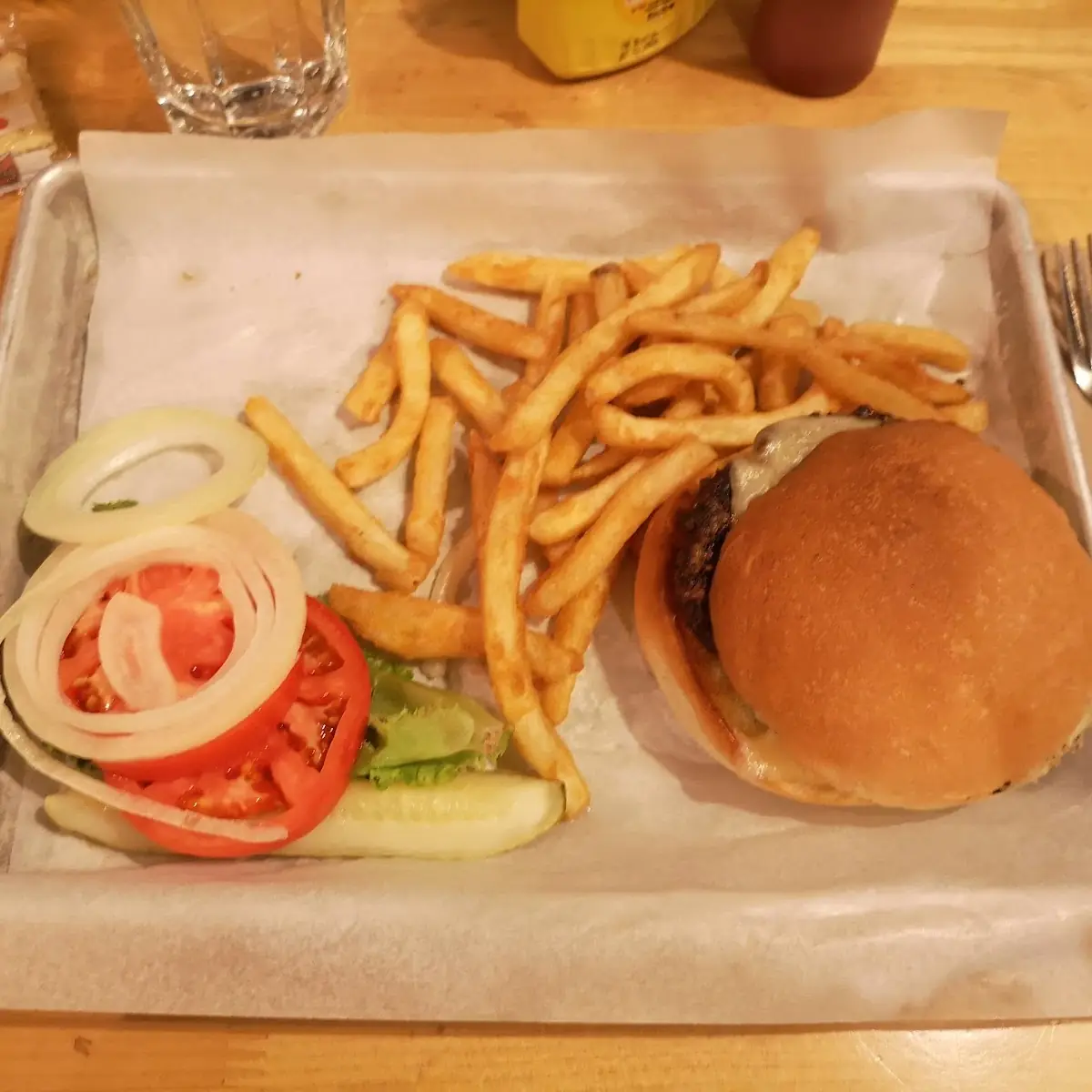 Mashroom & Swiss Burger