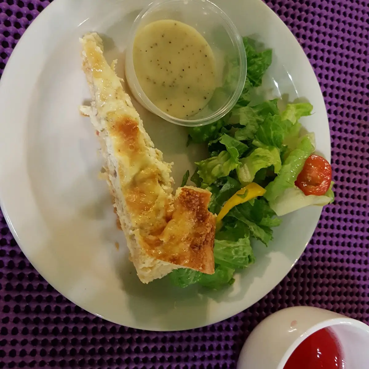 Salt Fish Quiche