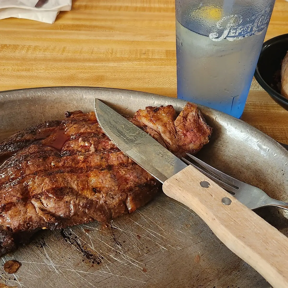 Prime Rib with Baked Potato