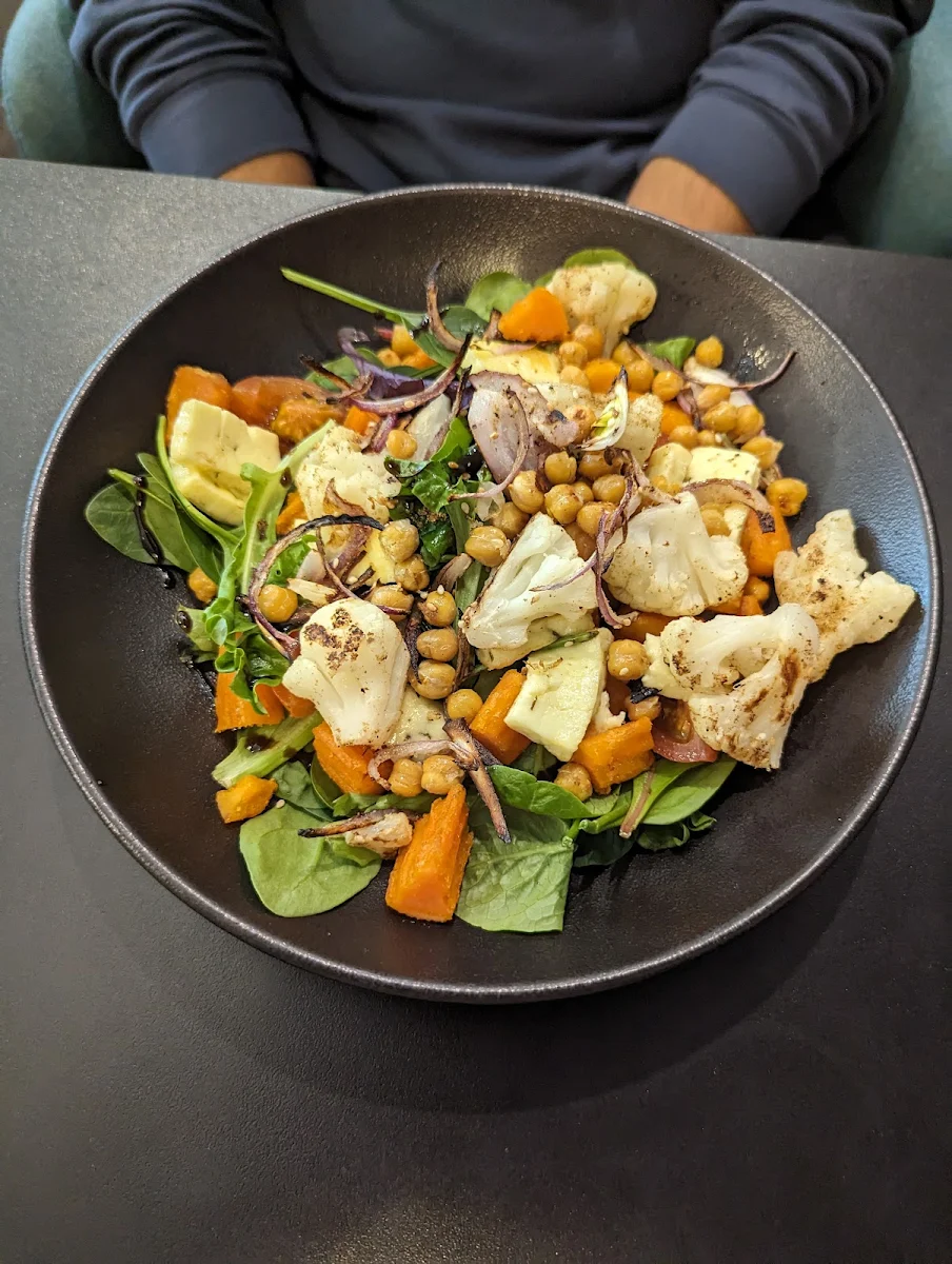 Sweet Potato & Chicken Salad, The Coffee Club Café - Plenty Valley