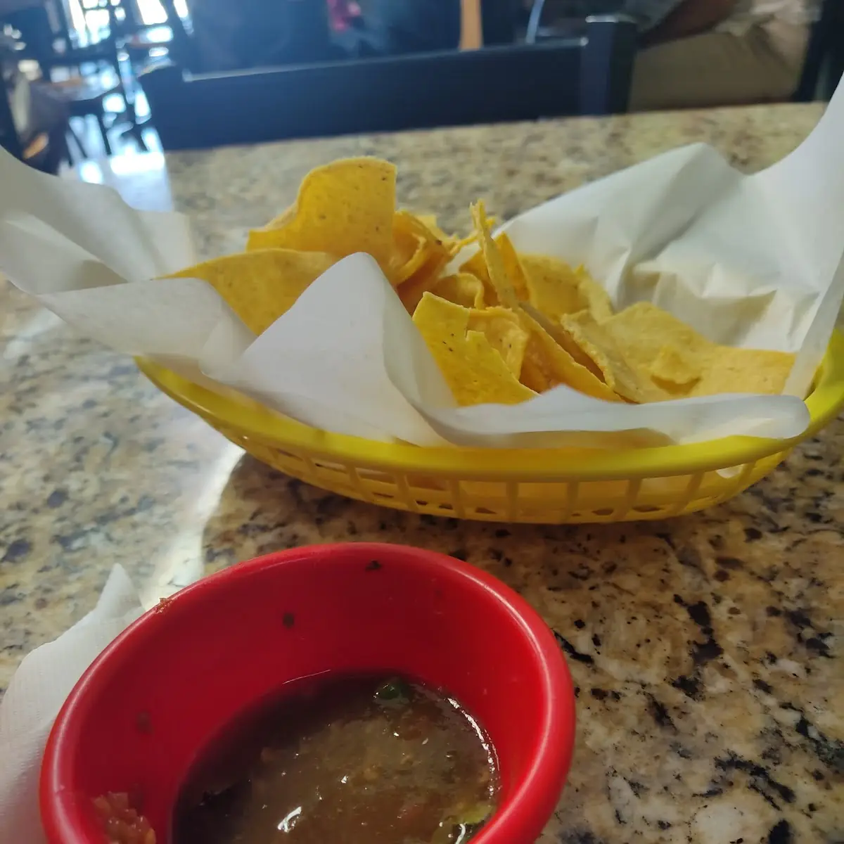 Chips and Salsa Verde