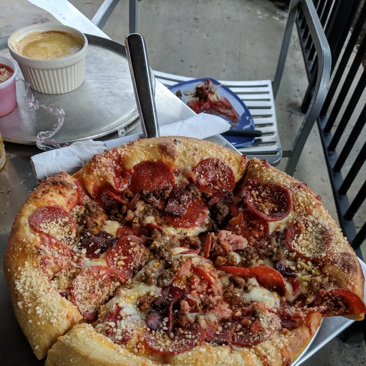 GF Mighty Meaty Pizza