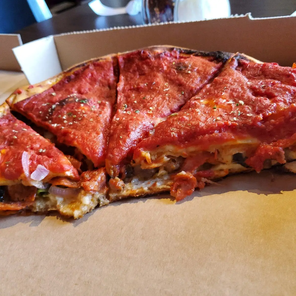Deep Dish Cheese Pizza