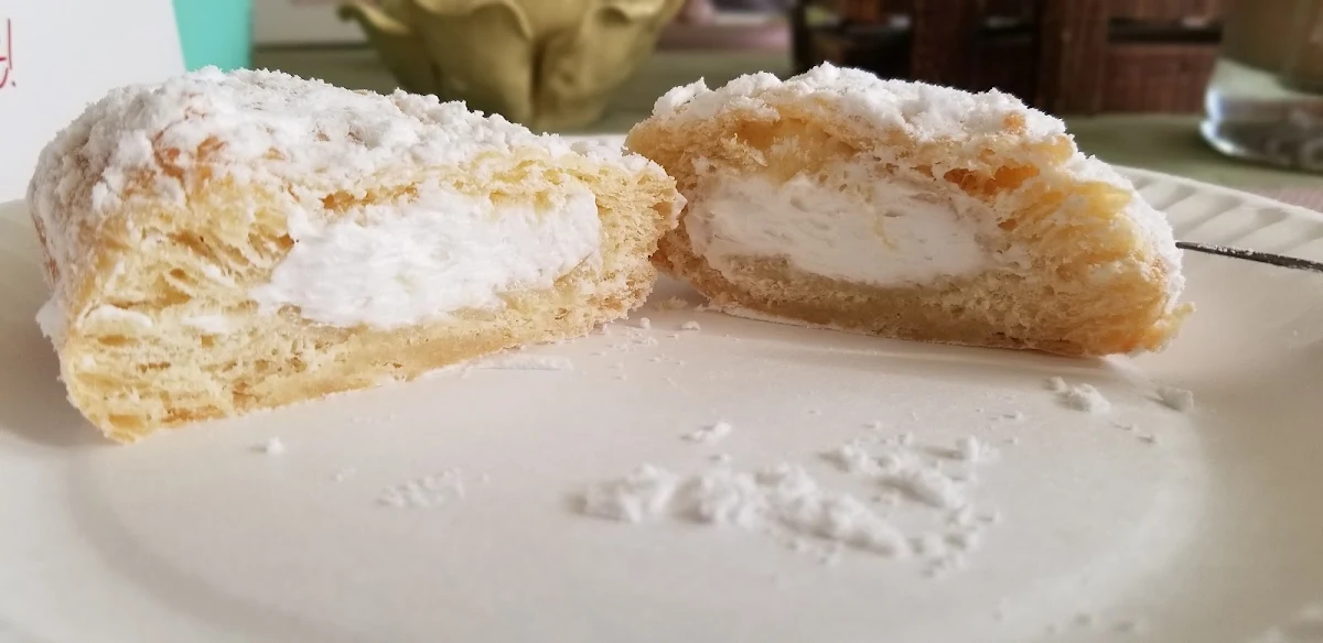 Vanilla Cream Filled Donuts