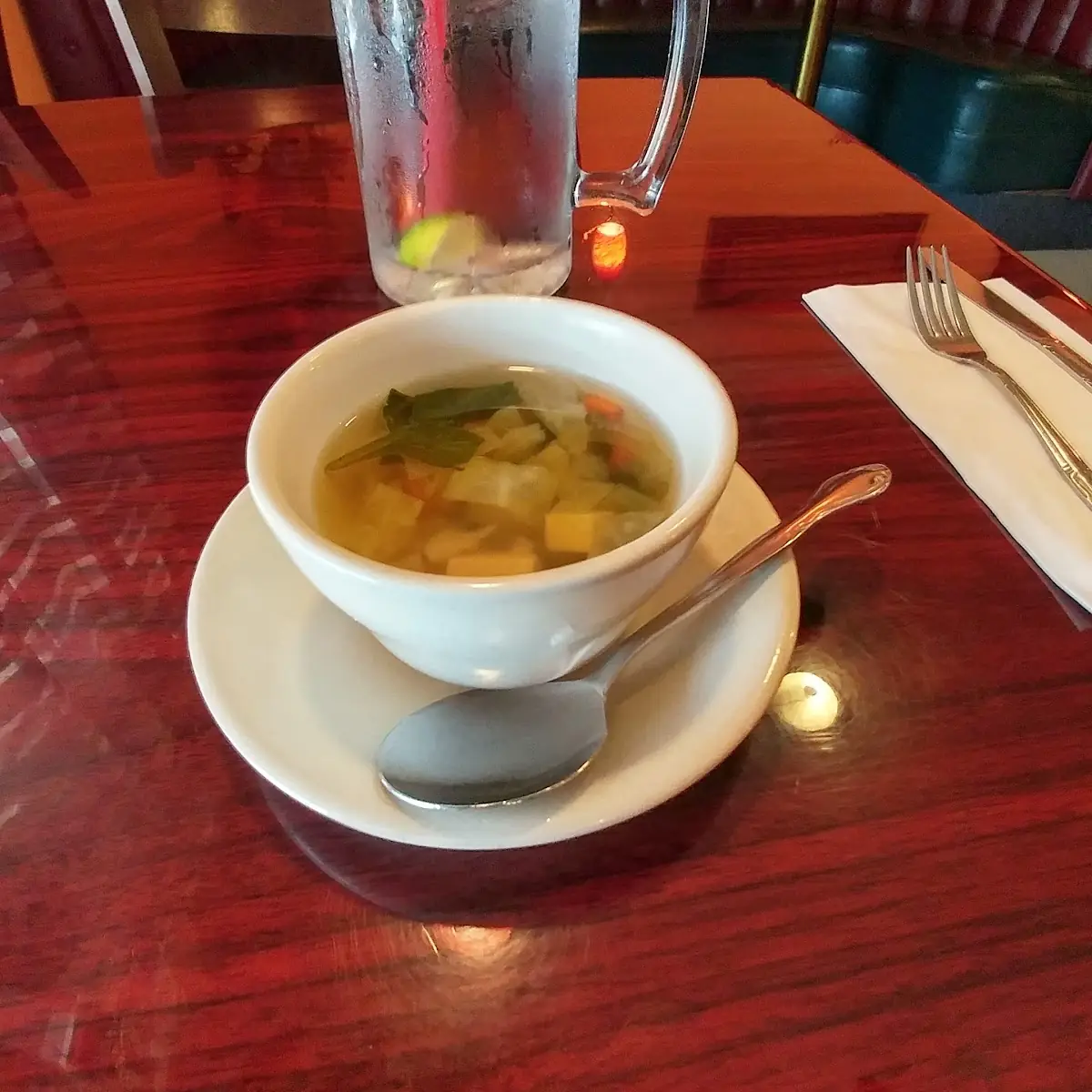 Veggie Tofu Soup