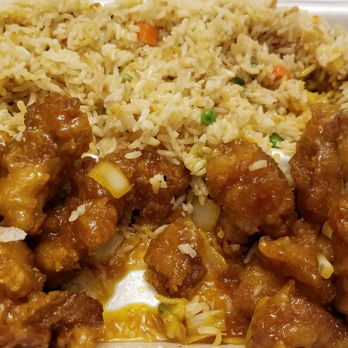 Orange Chicken Fried Rice