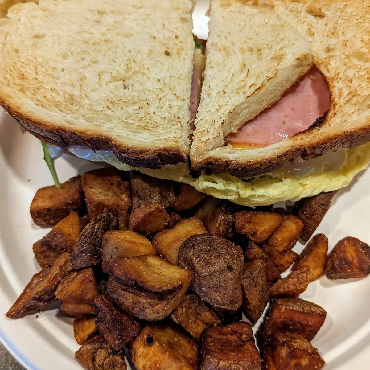 Ham & Egg Breakfast Sandwich