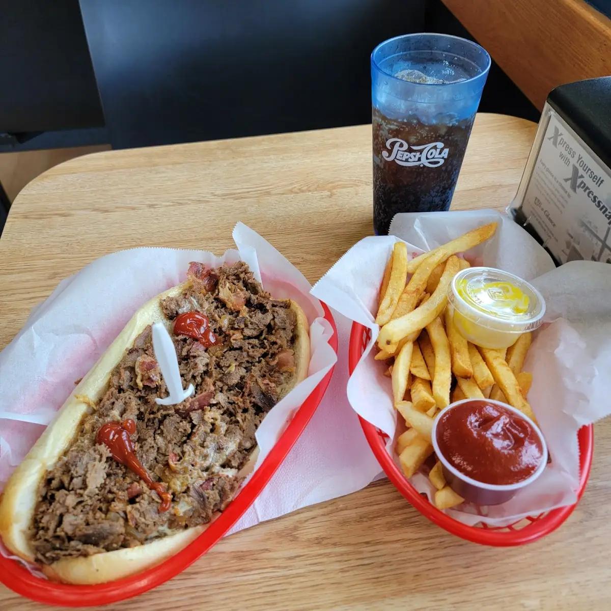 Philly Cheese Steak Sandwich 2× Meat