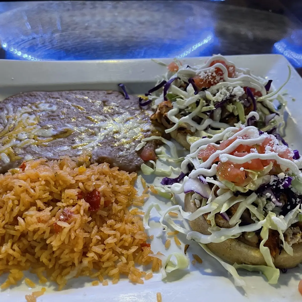 Sopes with Grilled Chicken