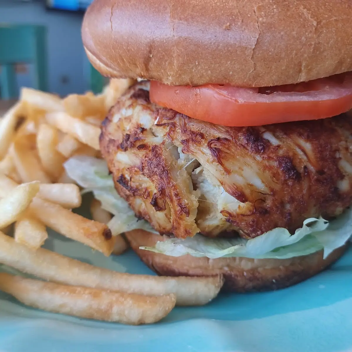 Crab Cake Burger