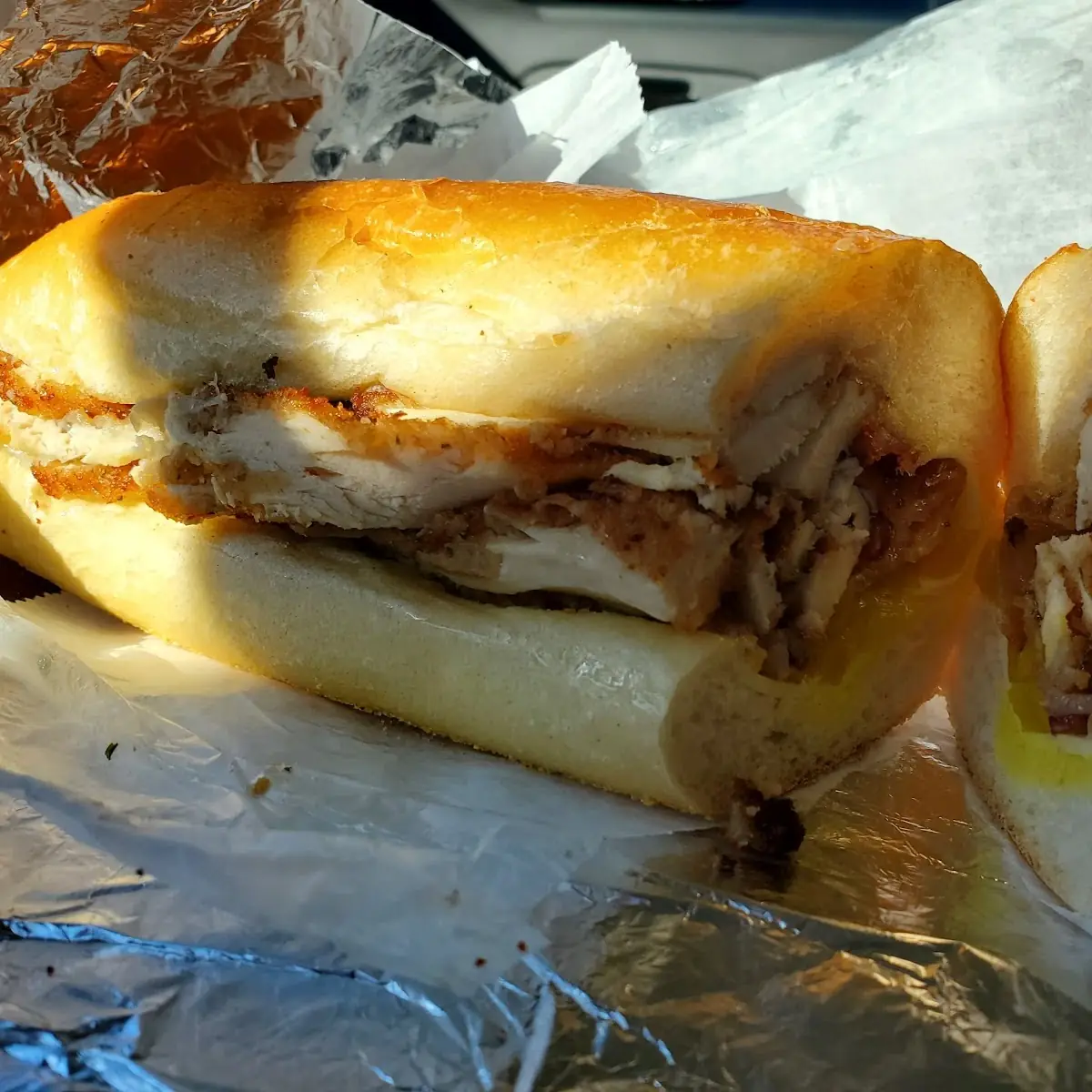 Egg Sandwich with Steak & Cheese