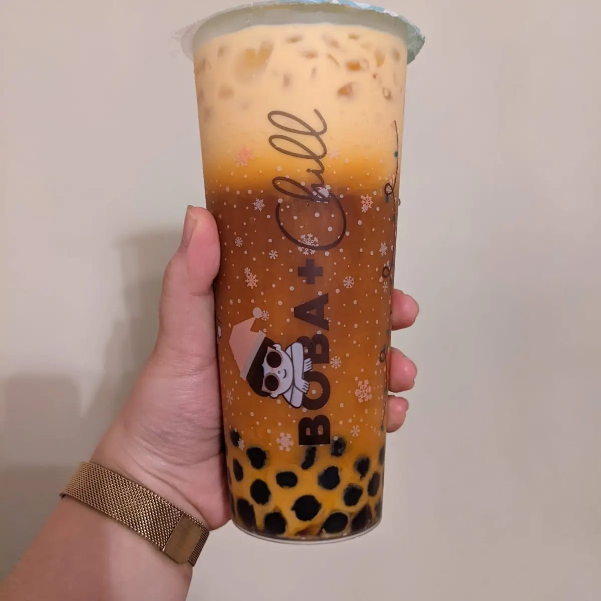 Thai Tea w Boba